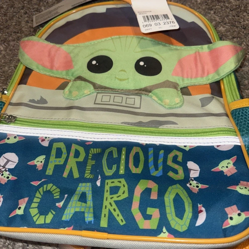 Bioworld Star Wars Mandalorian The Child Backpack baby yoda grogu precious cargo